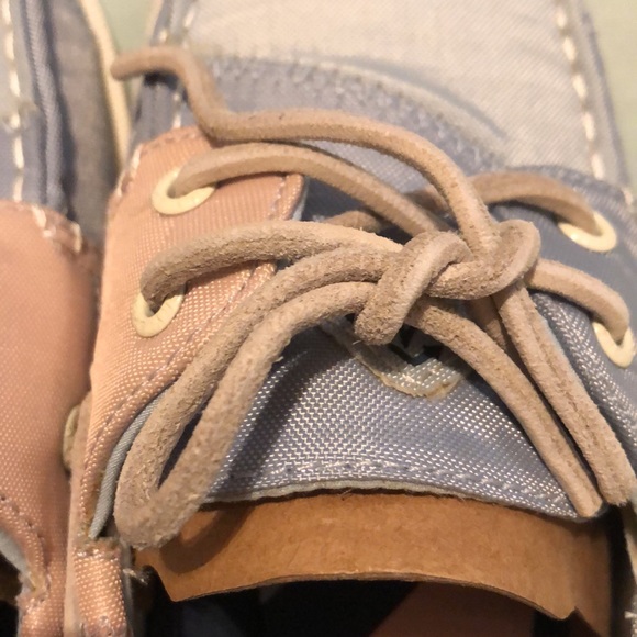 Sperry 2 Eye Bio Blu/LT Pink 6.5 - Picture 9 of 17